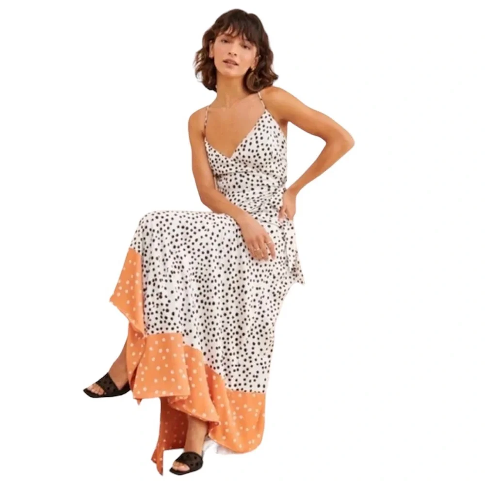 Anthropologie AZULU Luanda Wrap Dress - Picture 1 of 8